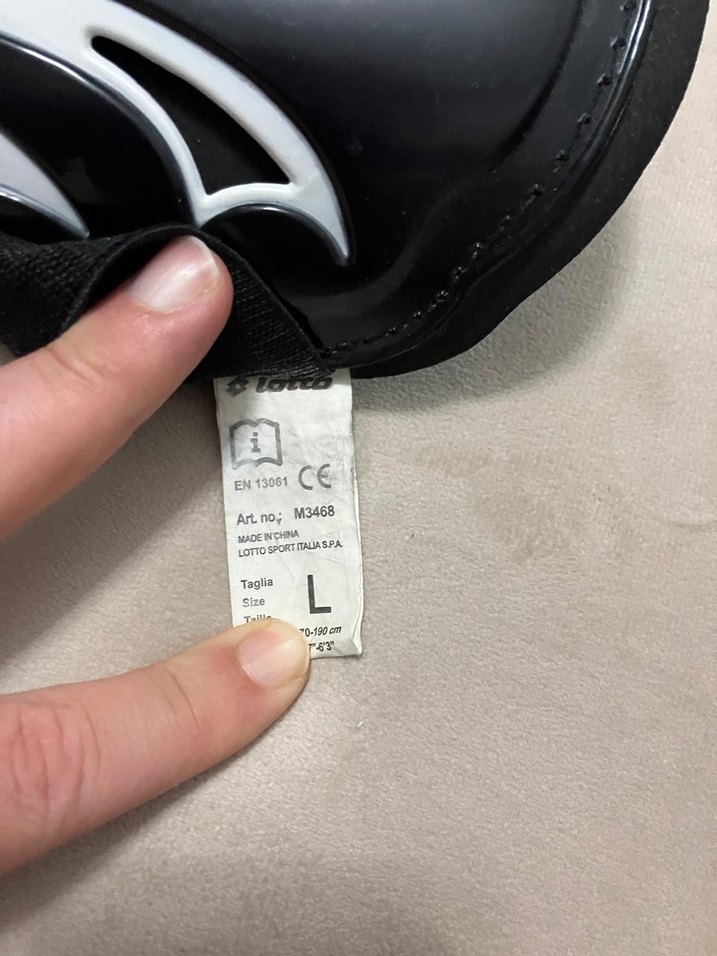 Siyah Lotto Diz Koruyucu - Görsel 3