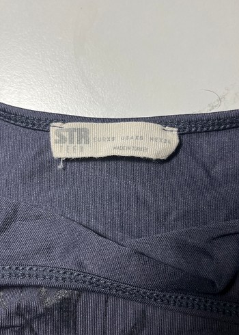 Lacivert askılı crop - Görsel 5