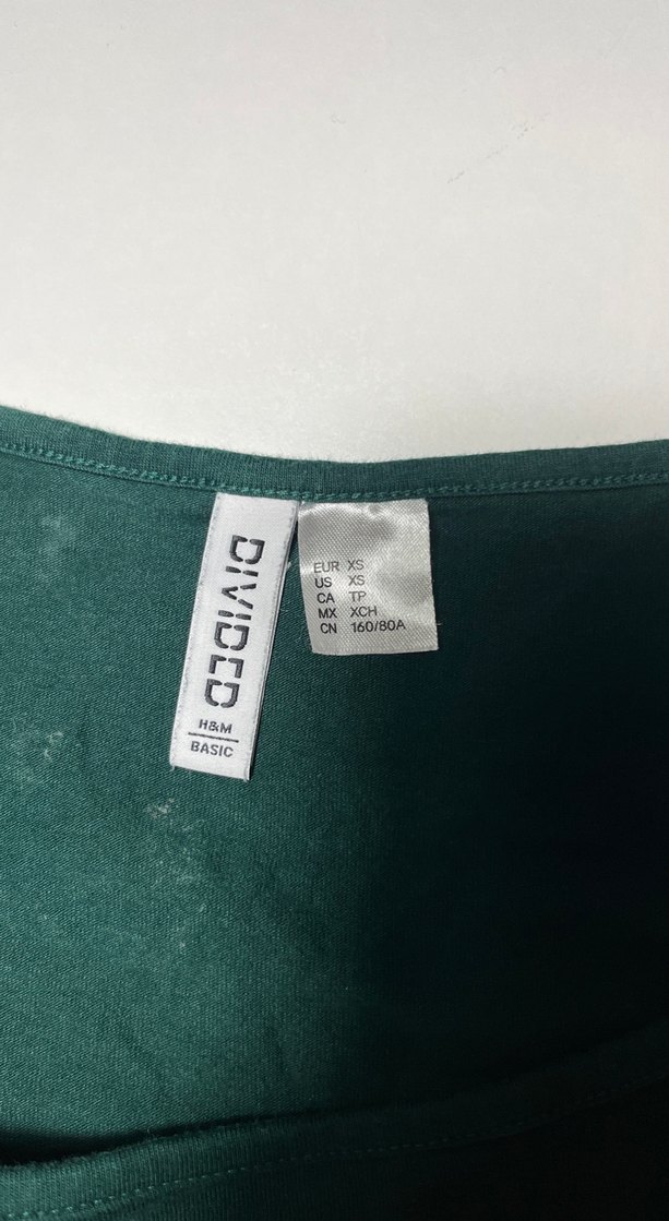 Yeşil Straplez Crop Top - Görsel 4