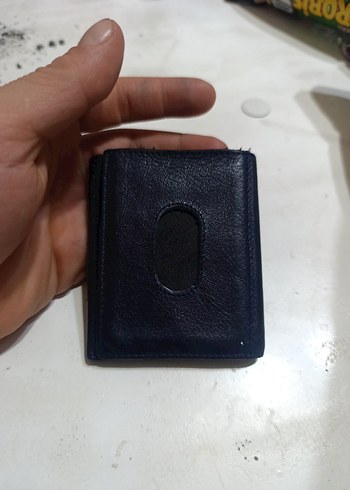 Lacivert Minimalist Erkek Cüzdanı - Görsel 5