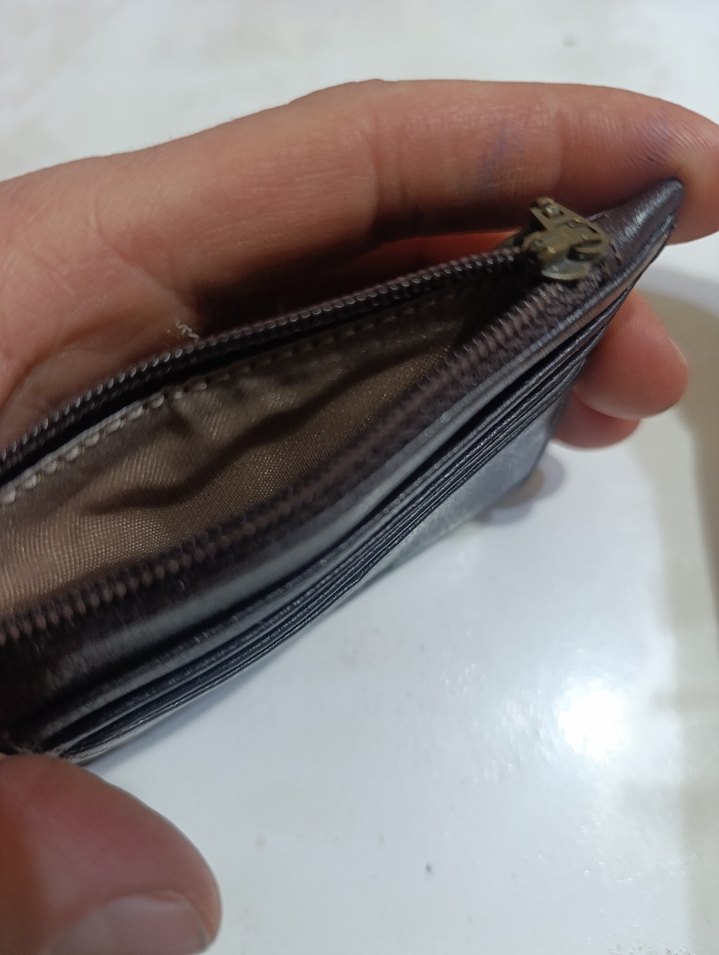 fermuarlı deri kartlık cüzdan - Görsel 4