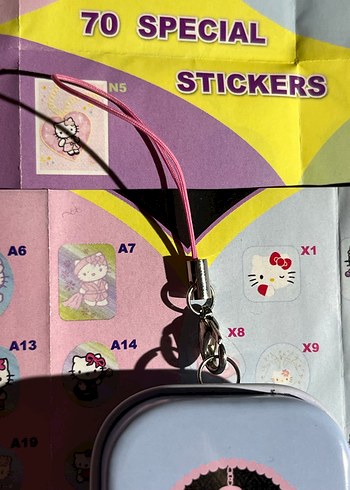 hello kitty mini metal kutu - Görsel 2