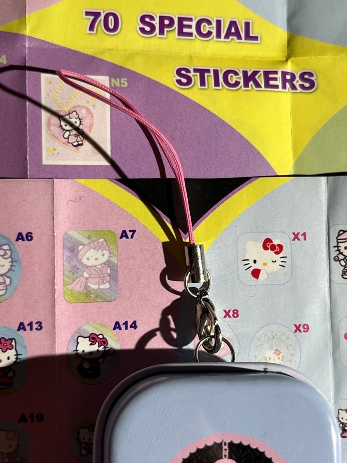 hello kitty mini metal kutu - Görsel 2