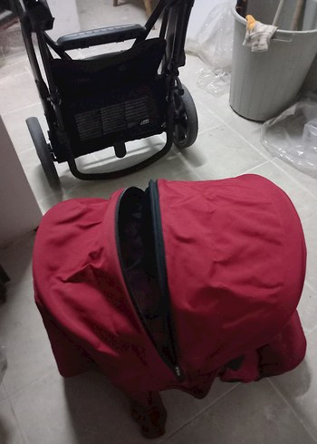 Koyu Siyah Bebek Arabası - Görsel 9