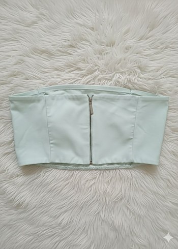 AdL beyaz Mini Kadın Straplez Bustiyer - Görsel 2