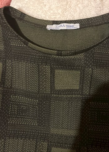 Kadın Yeşil Uzun Kollu Triko Elbise - Görsel 2