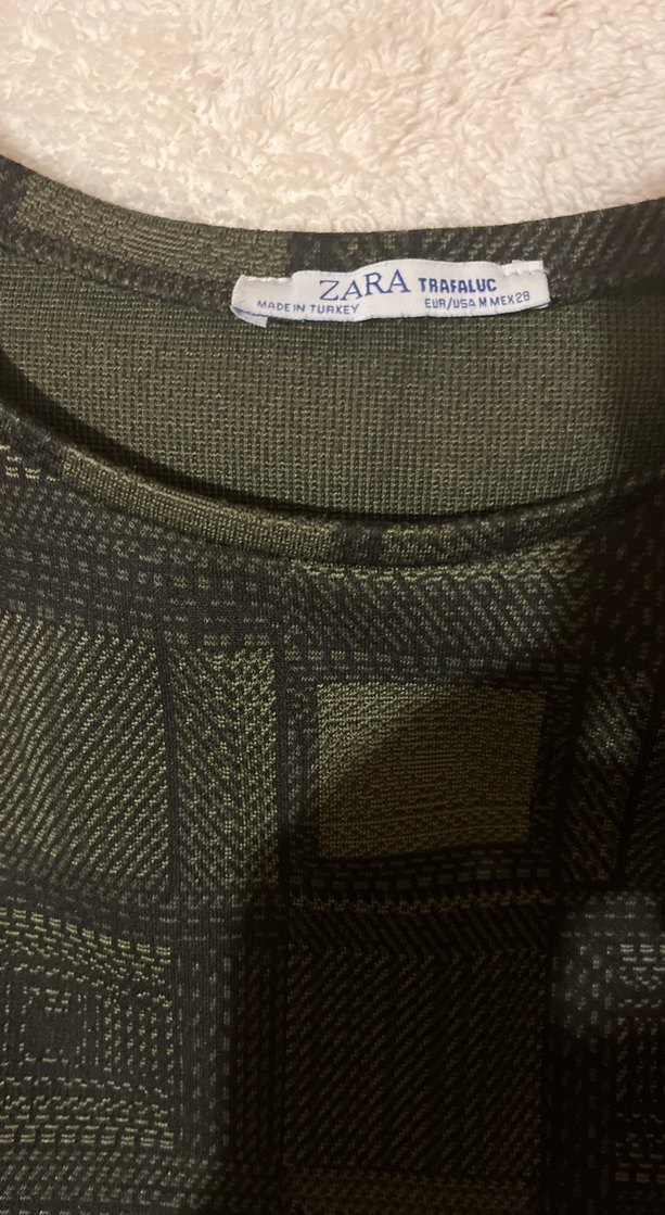 Kadın Yeşil Uzun Kollu Triko Elbise - Görsel 3