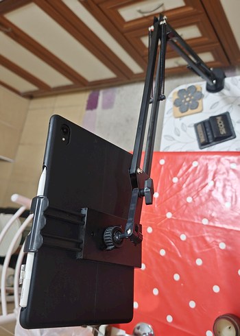 Telefon Tablet Masa Tutucu (Sıfır) - Görsel 9