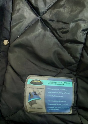 Fermuarlı Siyah Erkek Kapüşonlu Mont - Görsel 7