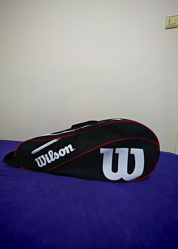 Wilson Renkli Kırmızı Tenis Seti - Görsel 9