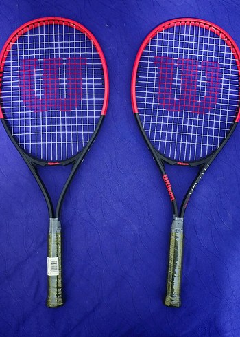 Wilson Renkli Kırmızı Tenis Seti - Görsel 3