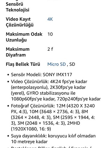 SJCAM SJ10X Aksiyon Kamerası - Görsel 4