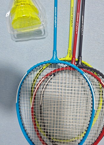 Badminton 4'li Raket Seti - Görsel 6