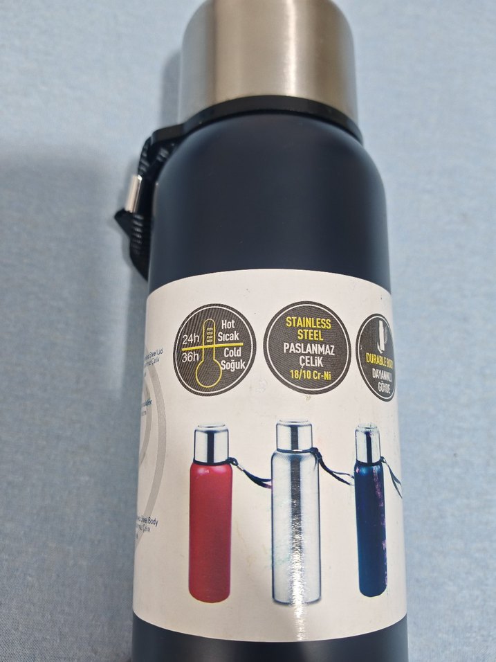 Korkmaz marka 750ml Termos - Görsel 2