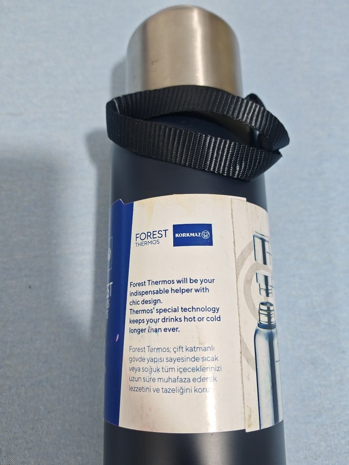 Korkmaz marka 750ml Termos - Görsel 4
