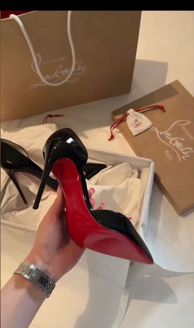 Parlak Siyah Kadın Stiletto Topuklu Ayakkabı - Görsel 2