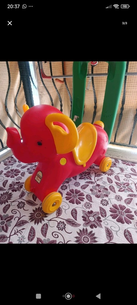 Renkli Çocuk Oyun Seti ve Kaydırak - Görsel 3