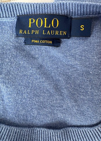 Polo Ralph Lauren Erkek Mavi Uzun Kollu Tişört - Görsel 3