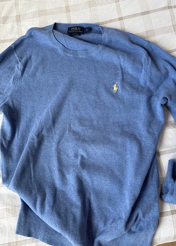 Polo Ralph Lauren Erkek Mavi Uzun Kollu Tişört - Görsel 2