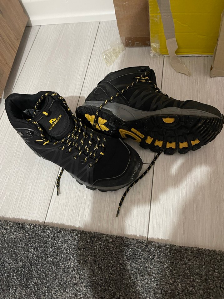 Sarı Yılan Desenli Erkek Outdoor Ayakkabı - Görsel 2