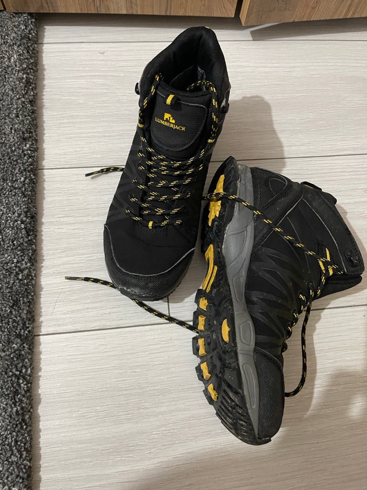 Sarı Yılan Desenli Erkek Outdoor Ayakkabı - Görsel 3