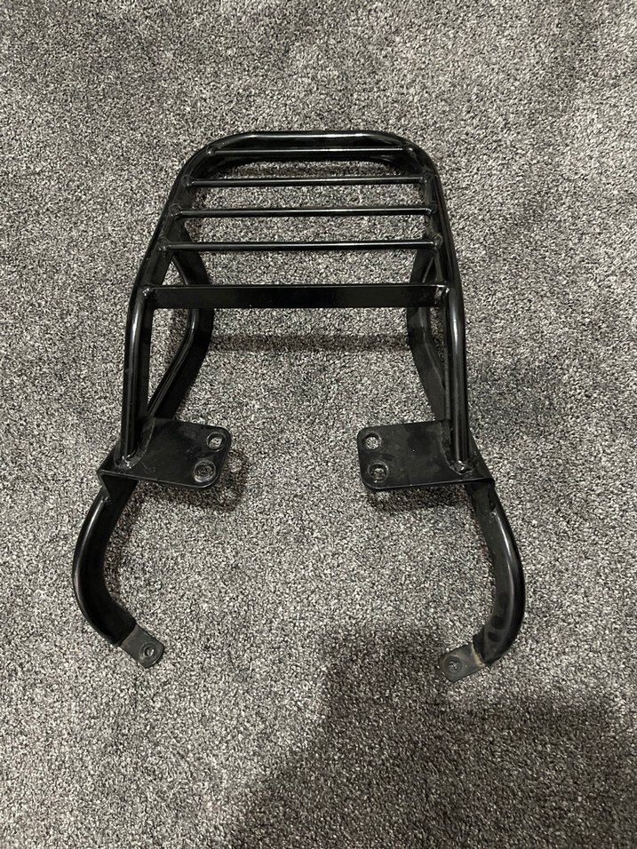 Bajaj Dominar 250-400 Arka Çanta Demiri Siyah - Görsel 3