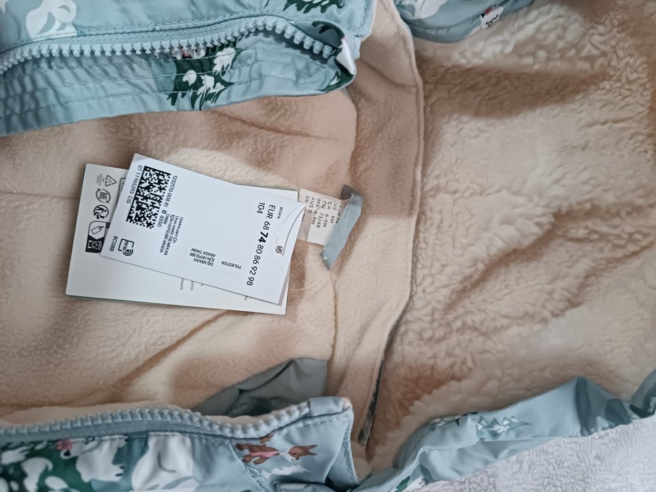 Gri Desenli Bebek Erkek Kış Tulumu - Görsel 3