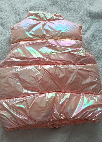 Kız Çocuk Parlak Pembe Şişme Yelek 8-10 yaş - Görsel 2