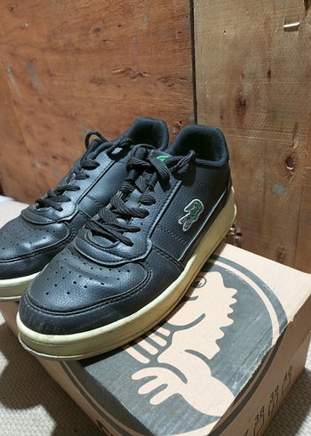 Lacoste Siyah Erkek Spor Ayakkabı - Görsel 5