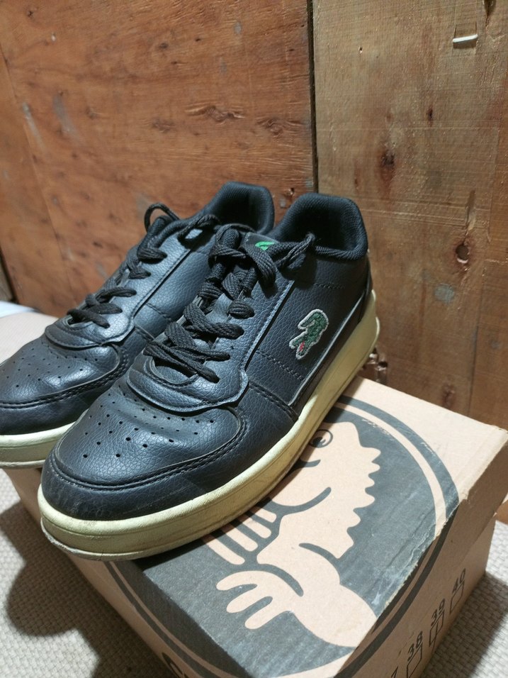 Lacoste Siyah Erkek Spor Ayakkabı - Görsel 5