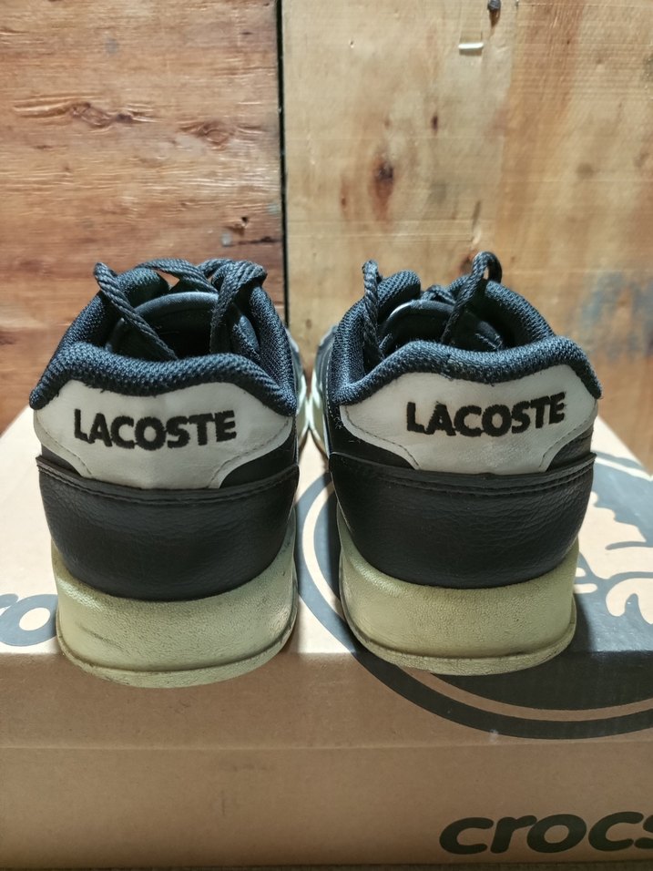 Lacoste Siyah Erkek Spor Ayakkabı - Görsel 4