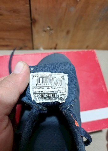 Erkek Çocuk Lacivert Spor Ayakkabı Velcro Detaylı - Görsel 8