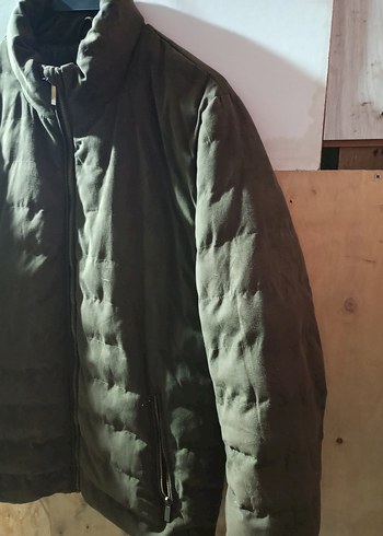 Gri Fermuarlı Erkek Mont - Görsel 4