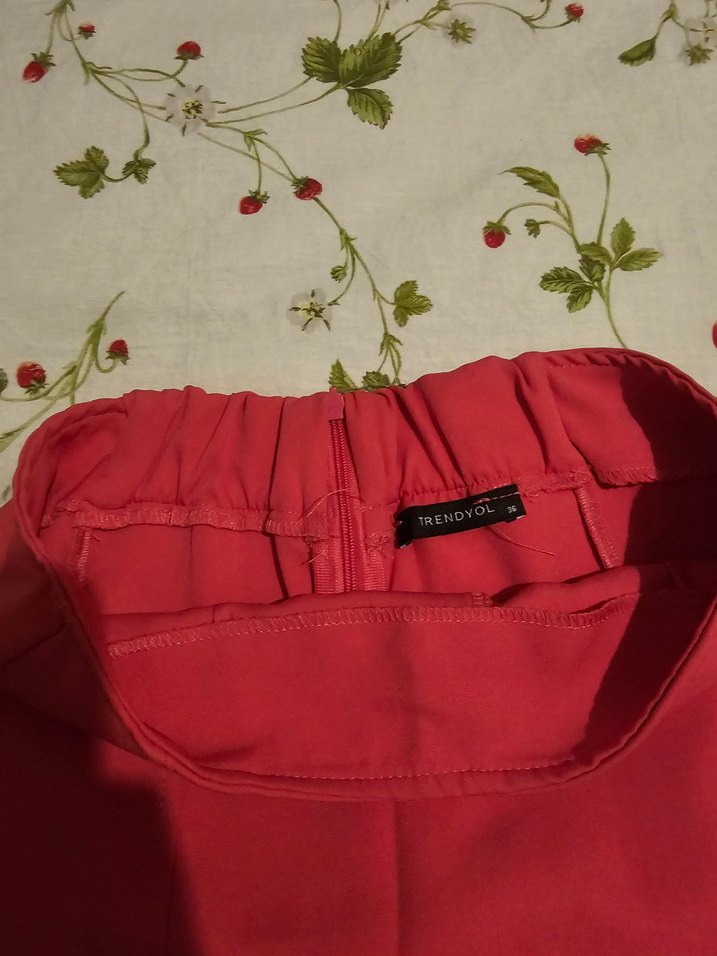 Trendyol S beden pembe renk şort etek - Görsel 3