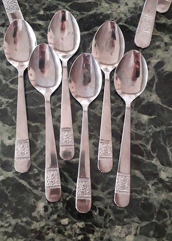 Gri Paslanmaz Çelik Çatal Kaşık Bıçak Seti - Görsel 6