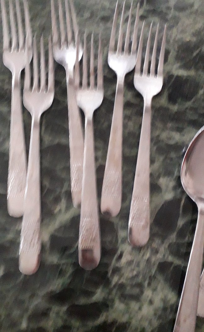 Gri Paslanmaz Çelik Çatal Kaşık Bıçak Seti - Görsel 3