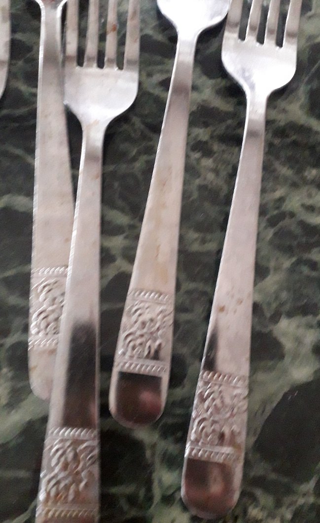 Gri Paslanmaz Çelik Çatal Kaşık Bıçak Seti - Görsel 4