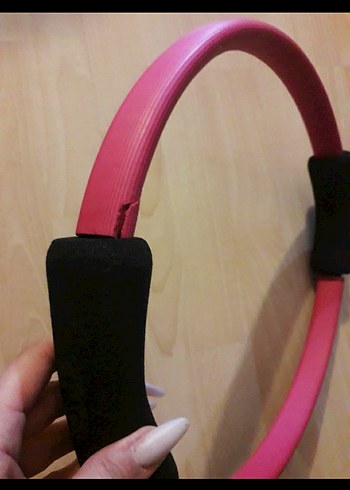 Pembe Pilates Çemberi - Görsel 3