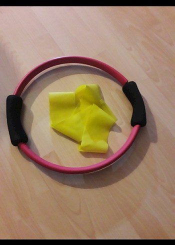 Pembe Pilates Çemberi - Görsel 4