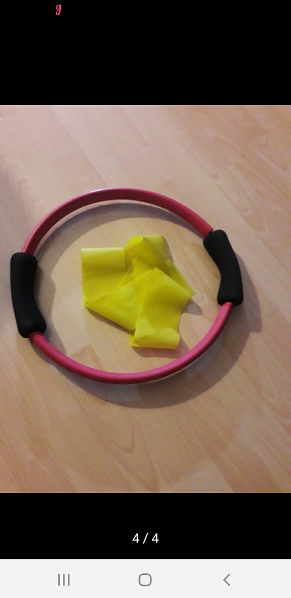 Pembe Pilates Çemberi - Görsel 4