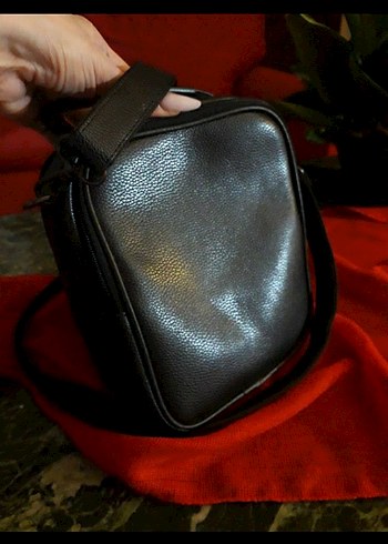 Siyah Erkek Omuz Çantası Tokalı - Görsel 3