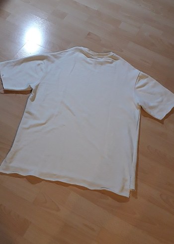 Retro Beyaz Erkek Sweatshirt - Görsel 4