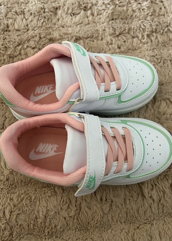 Kız Çocuk Beyaz Nike Spor Ayakkabı - Görsel 5