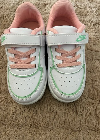 Kız Çocuk Beyaz Nike Spor Ayakkabı - Görsel 6