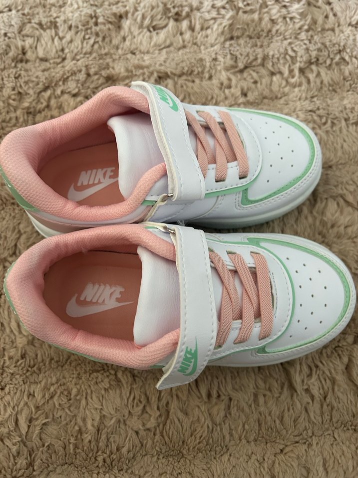 Kız Çocuk Beyaz Nike Spor Ayakkabı - Görsel 5