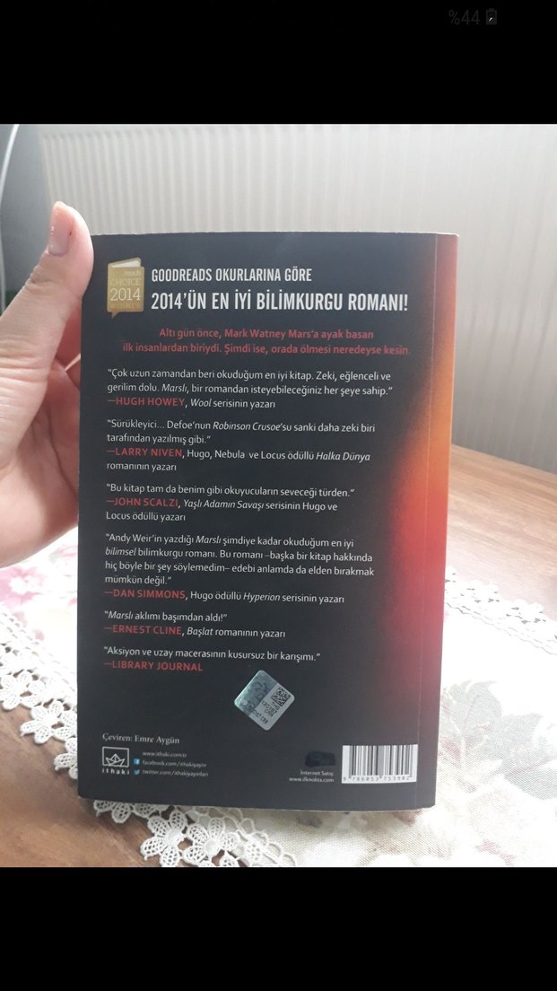 Marslı - Andy Weir - Görsel 2