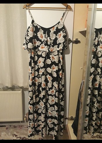 Defacto Buse Terim Şifon Elbise - Görsel 4