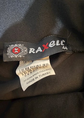 Drapeli Siyah Uzun Kadın Etek - Görsel 2