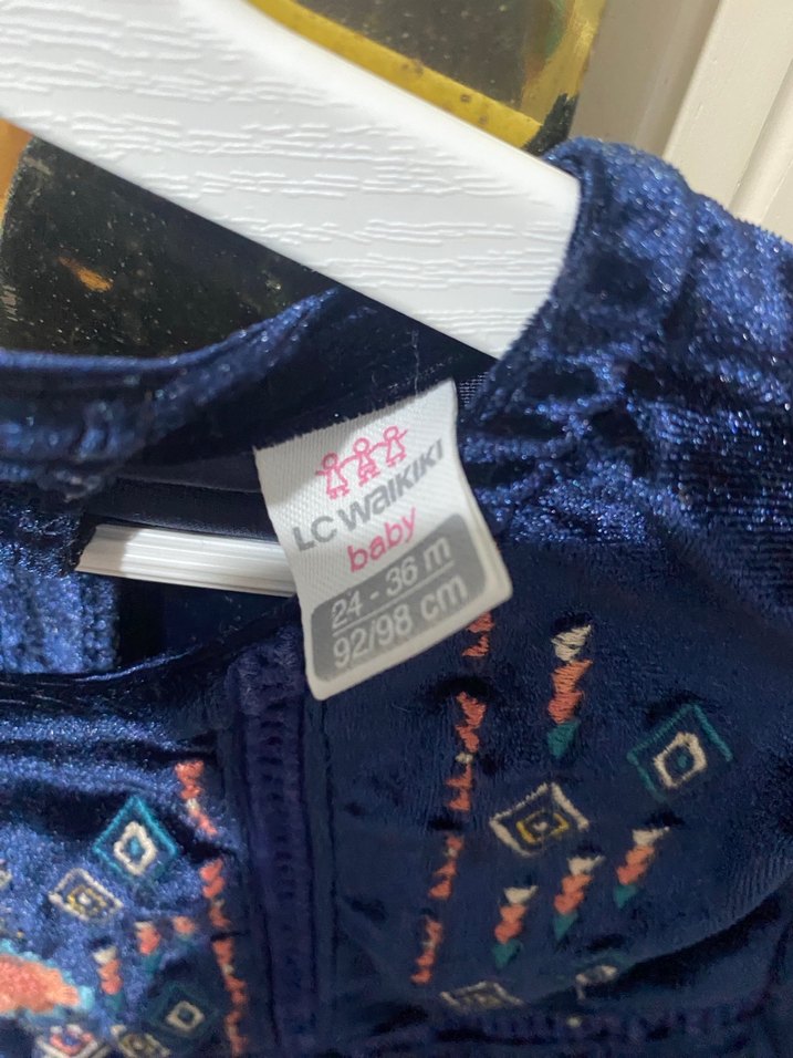 Nakışlı Fırfırlı Bohem Kız Bluzu - Görsel 2