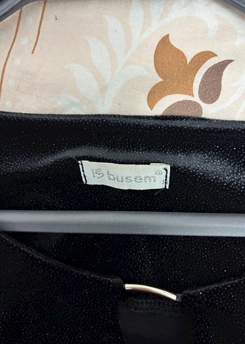 Siyah simli parti elbisesi - Görsel 4